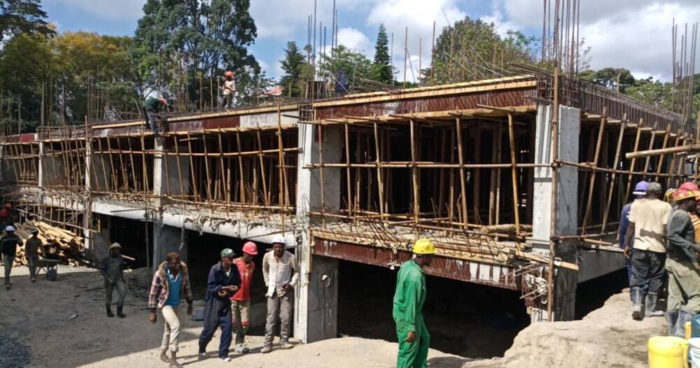 Photo of building under construction for illustration purposes. Credit: Commercial Property Kenya.