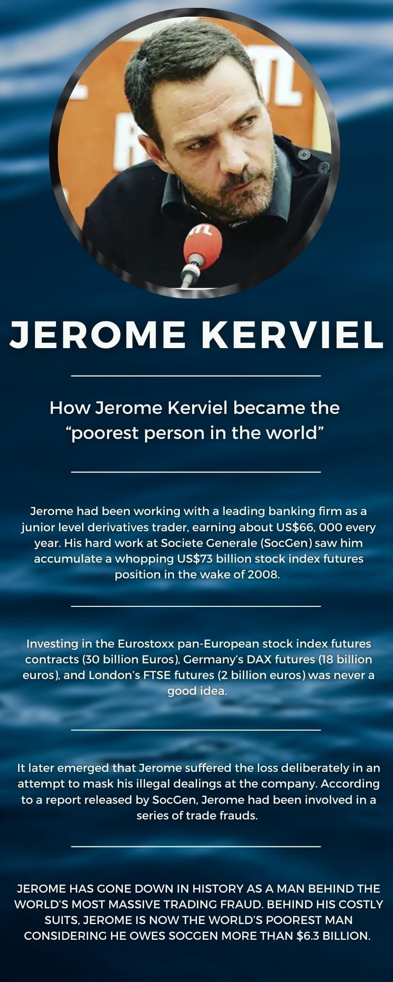 Who Is The Poorest Person In The World Meet Jerome Kerviel Tuko Co Ke