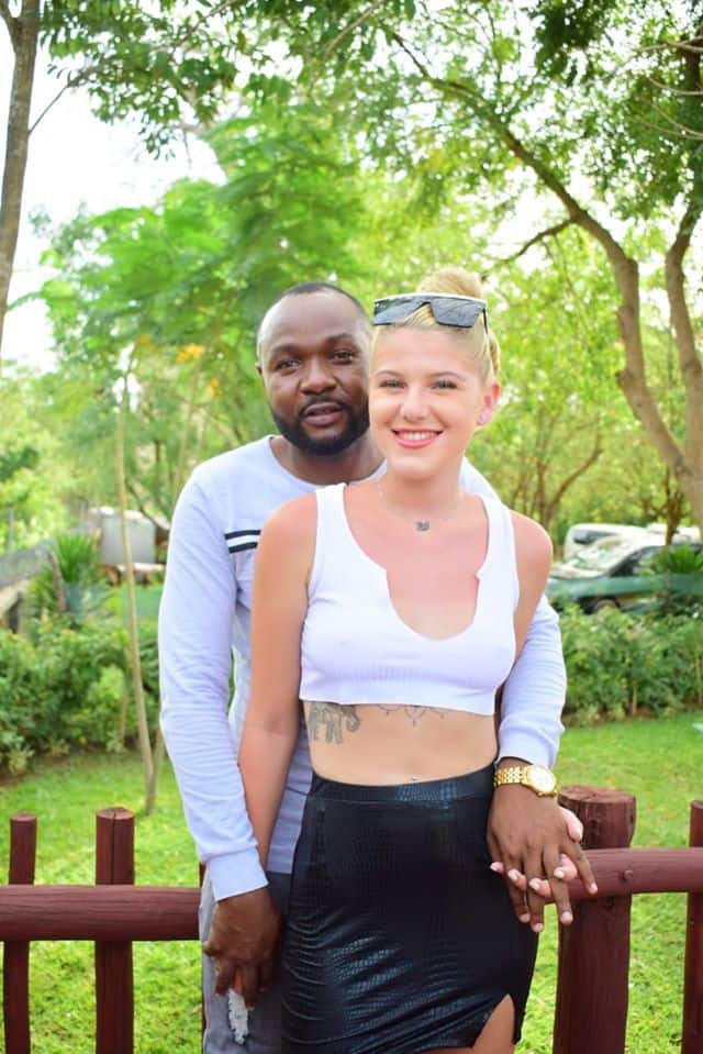 TV reporter Tobias Chanji proposes to beautiful mzungu girlfriend