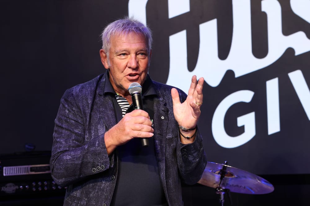 Guitarist Alex Lifeson attends a special donation event at Gibson Garage in Nashville, Tennessee.