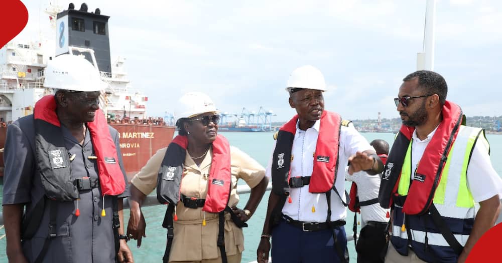 Uganda imported 130,000 metric tonnes of petroleum products via the port of Mombasa.