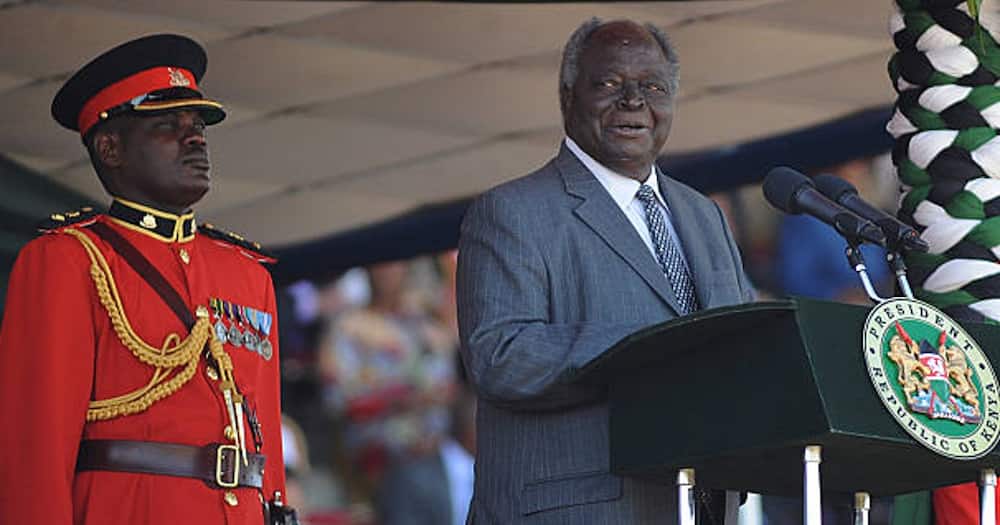 Mwai Kibaki ADC