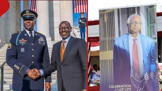 Viral This Week: Excitement as Ruto poses with US Army Officer, Elder Collapses and Dies in Church