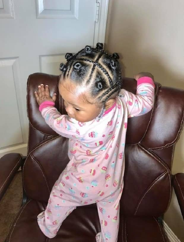 CUTE BRAID STYLES FOR BABY GIRLS THIS FESTIVE SEASONS – MAMAtrendy blog