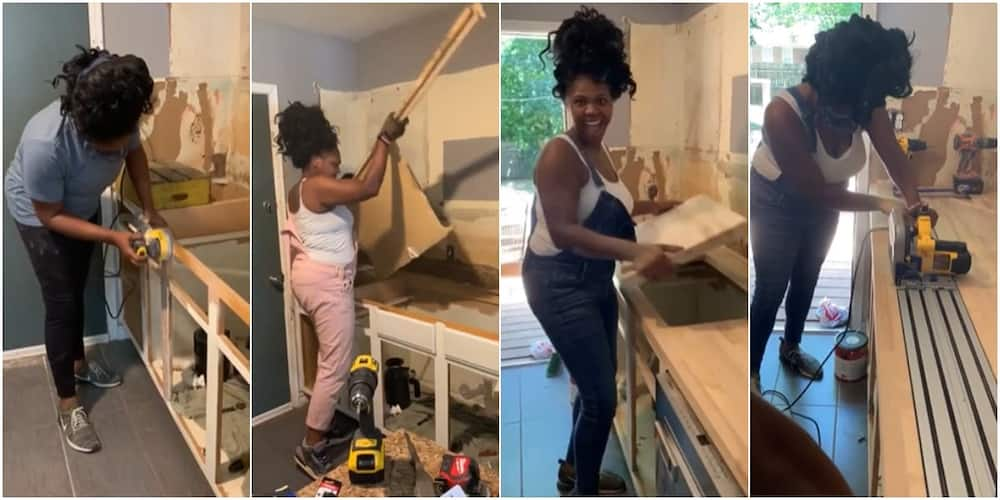 Young woman inspires social media with plumbing job