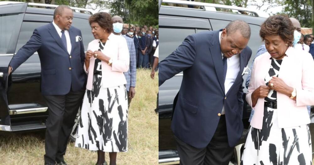 Charity Ngilu Avunjwa Mbavu na Memes za Picha yake Akiwa na Uhuru