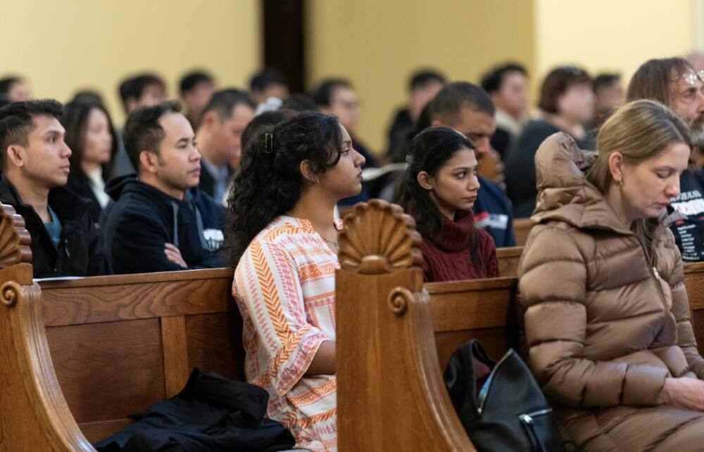 A church in Zagreb holds mass in English for the country's rising migrant community