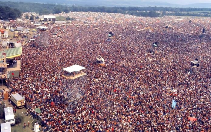 Largest crowds at a concert