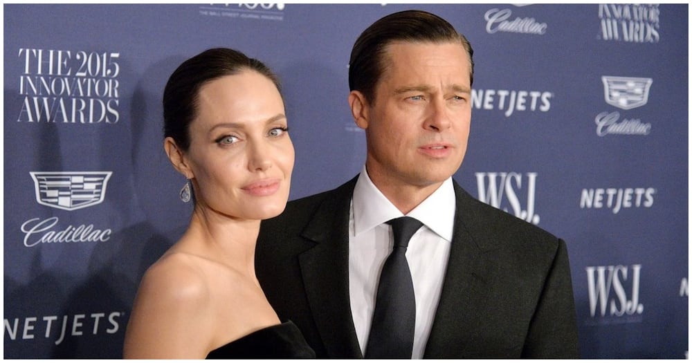 Brad Pitt said his ex-wife intentionally wanted to hurt him when she shared her shares in a business they previously co-owned. Photo: Getty Images.
