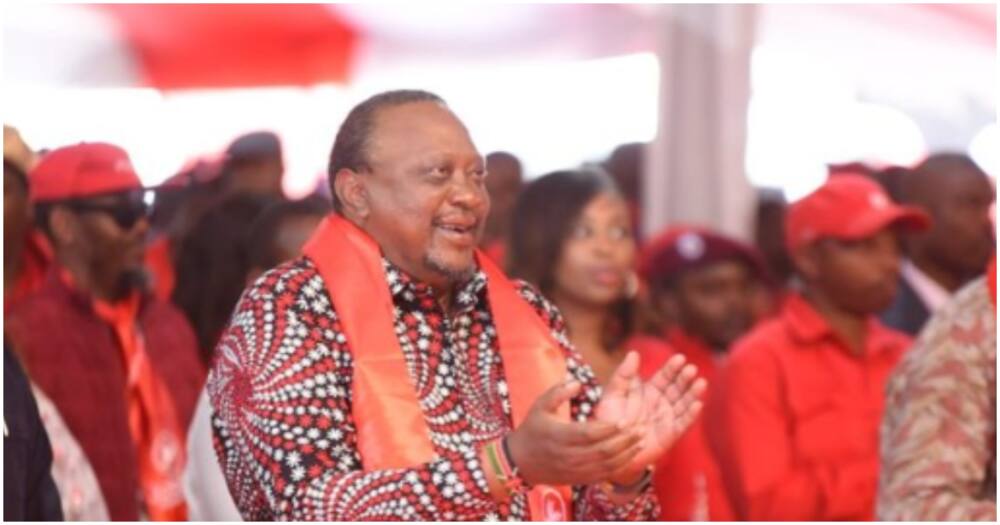 Uhuru Kenyatta. Photo: Jubilee Party.