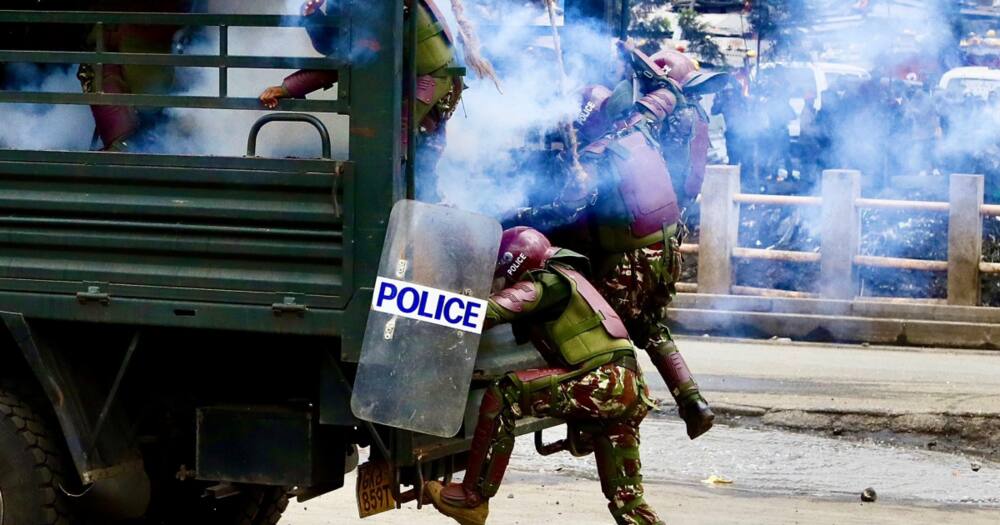 Anti-riot police