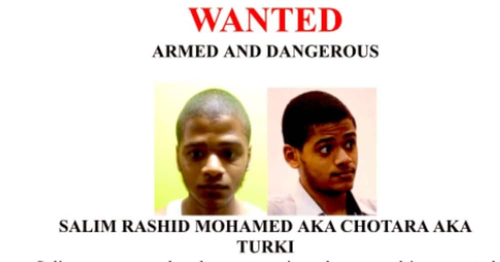 DCI informed members of the public that the five suspects are armed and dangerous. Photo: DCI.