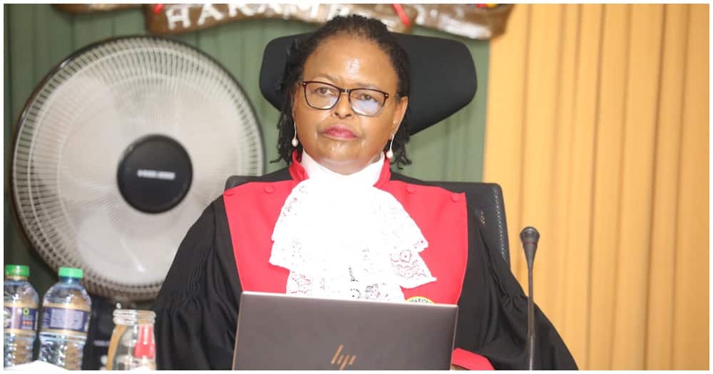 Martha Koome rebuked Nelson Havi and Ahmednasir for Using Social Media to try and influence judges.