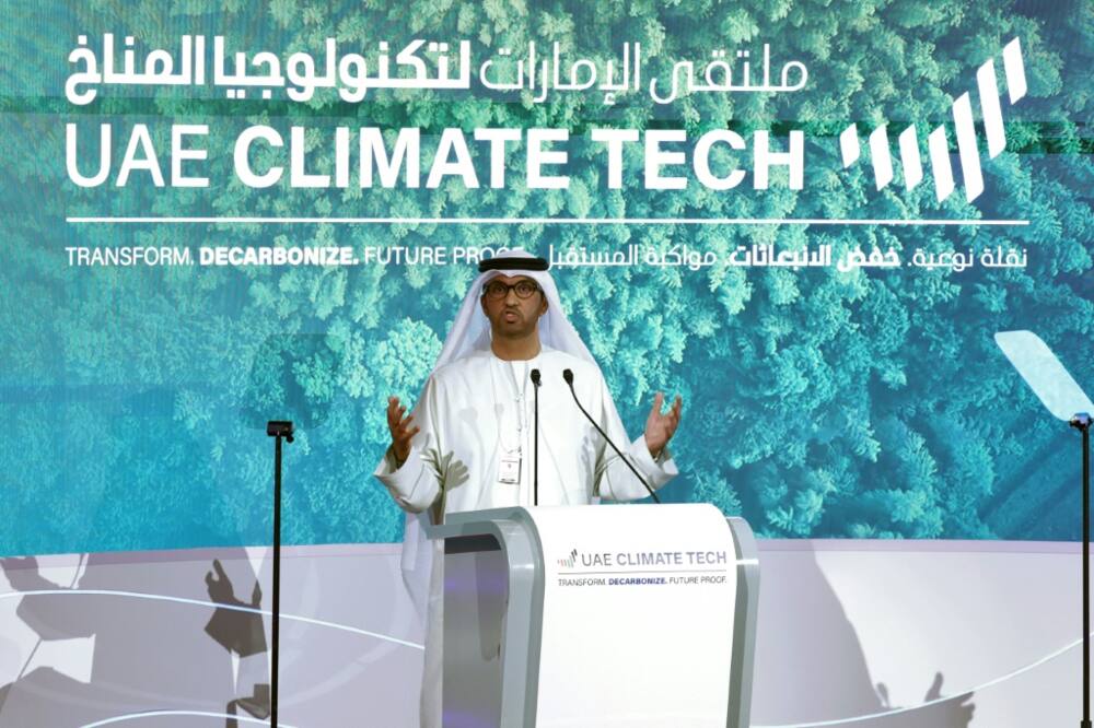 'Renewable energies are not and cannot be the only answer,' argued Al Jaber, who is simultaneously the head of state oil giant ADNOC and the country's climate envoy