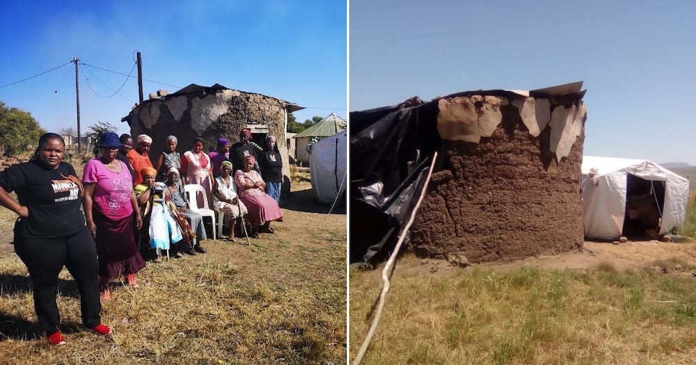 Domestic worker living in tent for 3 years gifted a new house