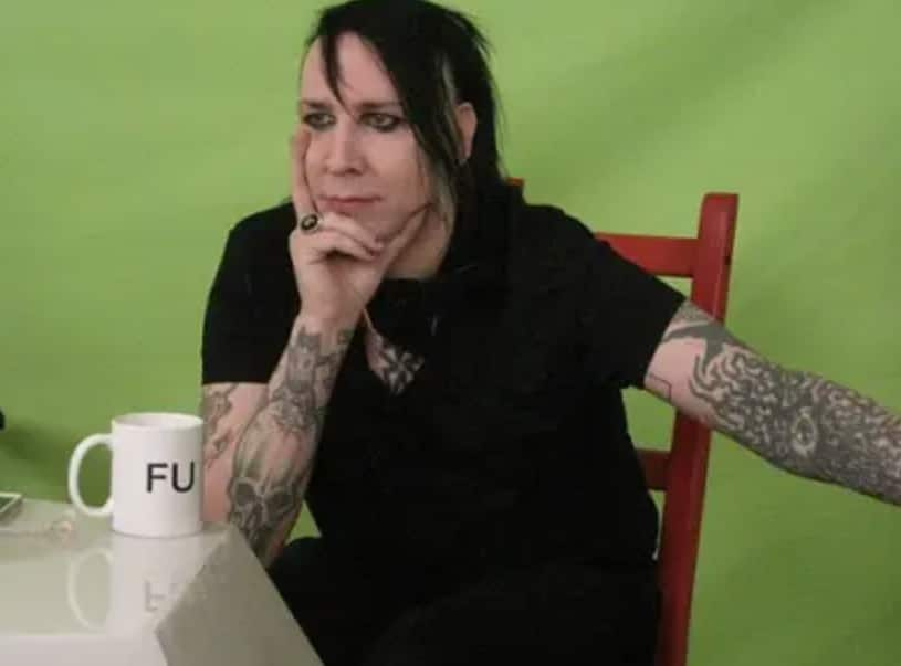 What does Marilyn Manson look like without makeup? – The US Sun