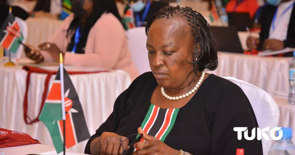 Kiambu First Lady Sarah Nyoro. Photo: Mercy Chebet TUKO correspondent.