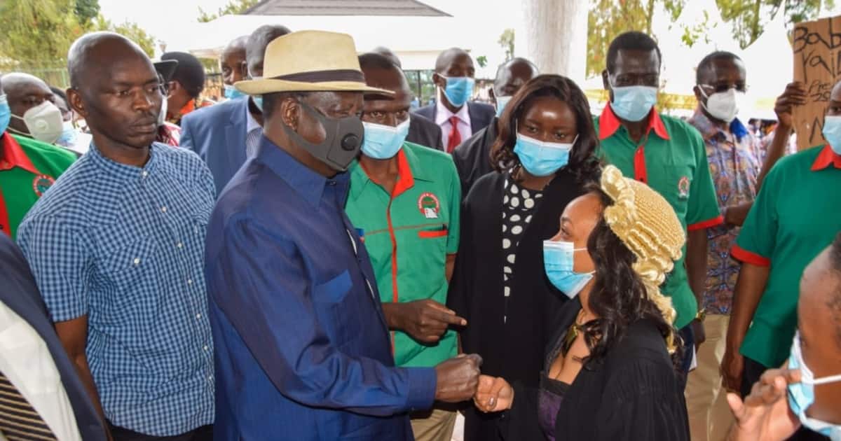 Raila Odinga, Atwoli join Sossion in celebrating lawyer daughter