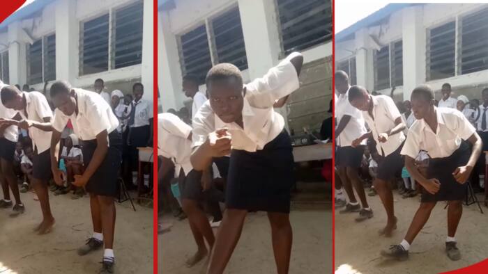 High School Students Go Wild as Girl Pulls Unconventional Dance Moves: "Deadly”