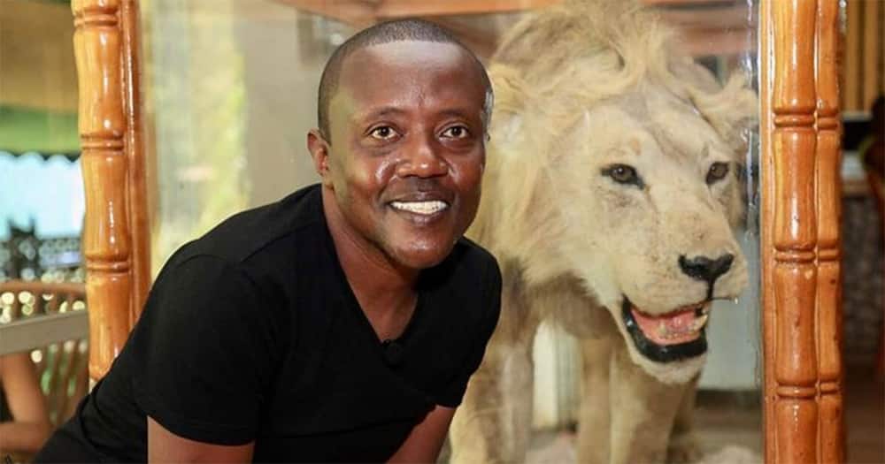 Maina Kageni told off a man asking for his blessings.