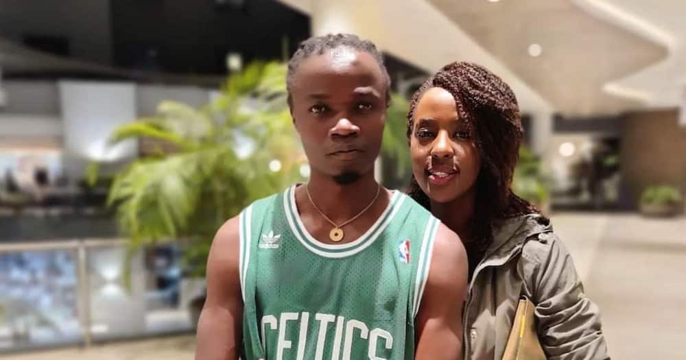 Juliani and his wife Lilian Nganga welcomed a son. Photo: Juliani Kenya.