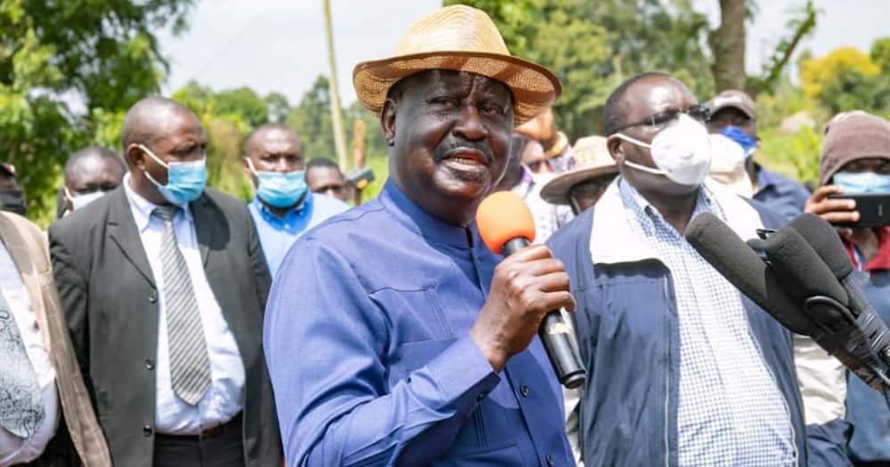 ODM leader Raila Odinga. Photo: Raila Odinga.