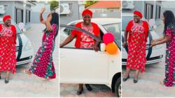 Zambian Woman Surprises Mum on Birthday with Brand New Car: "Enjoy Your Ride"