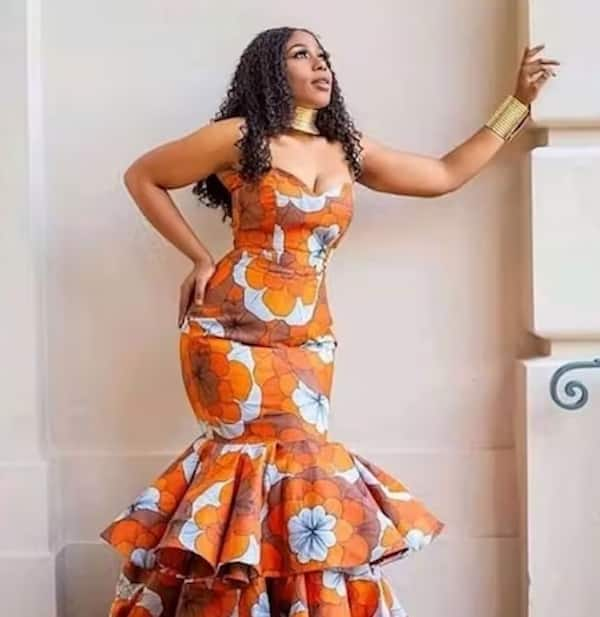 Long kitenge outlet dress designs