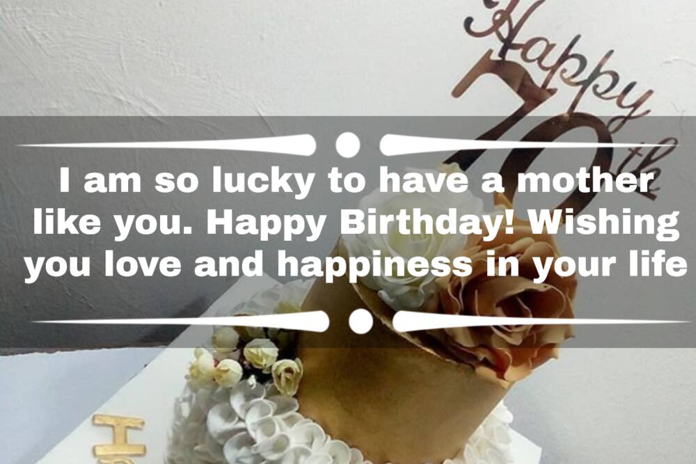 70+ touching birthday wishes for a mother who gave you life to live 