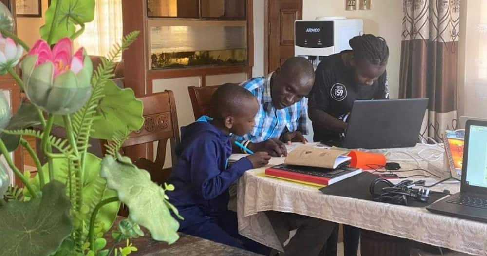 Eliud Kipchoge lives a humble life.