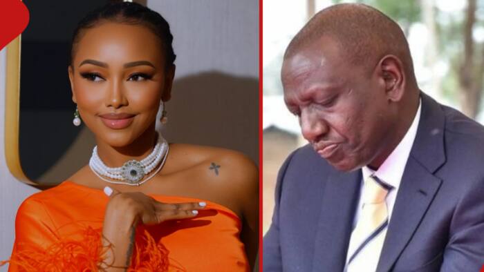 Huddah Monroe Sasa Amgeuka William Ruto, Asema Atakuwa Prezzo Mbaya Zaidi: "Kenya Inashuka"