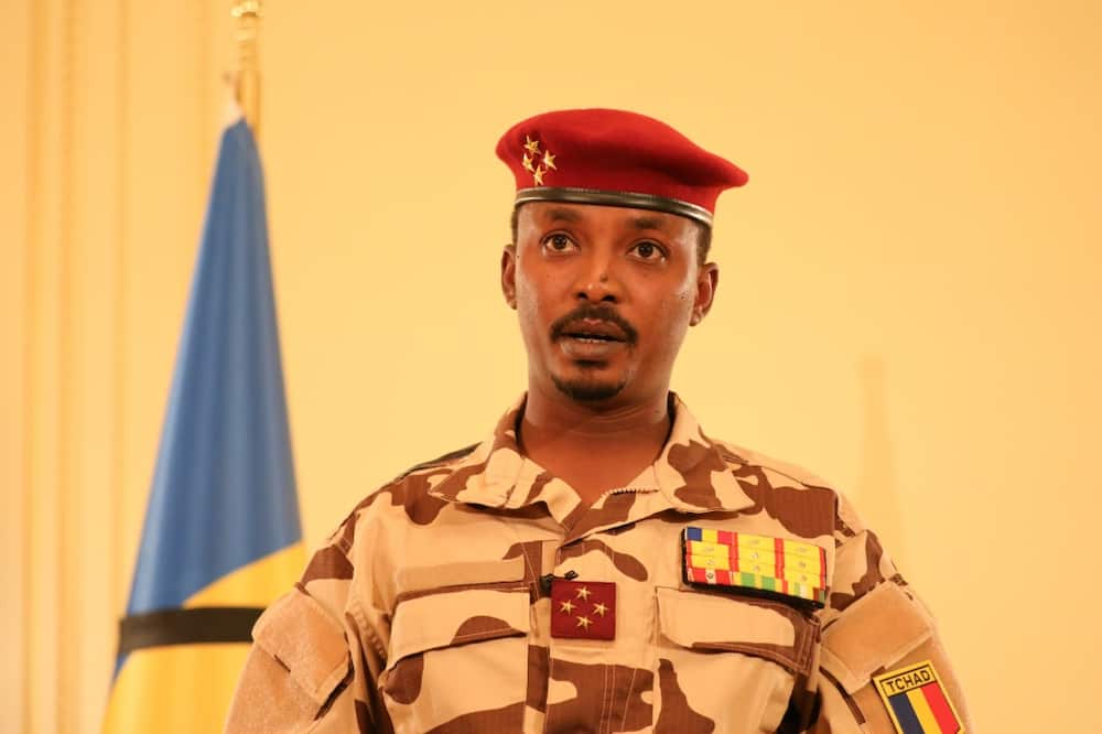 Mahamat Idriss Deby, the head of Chad's ruling junta