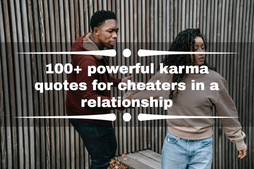 Karma quotes for cheaters