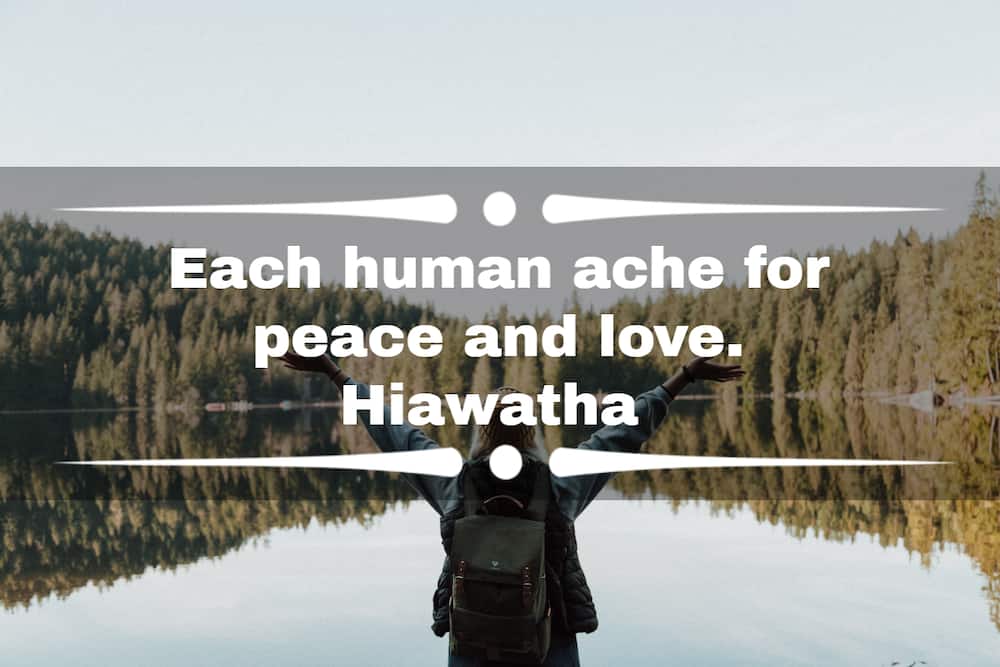 inspirational quotes about peace, love, and happiness