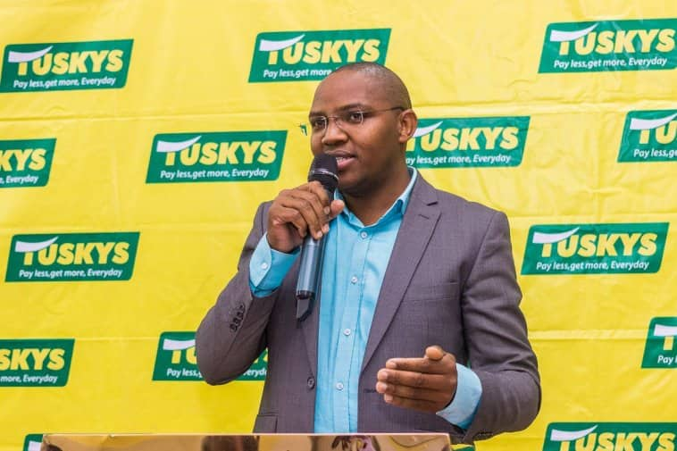 The company's CEO Dan Githua as earlier reported by TUKO.co.ke was once forced to apologise after the delayed payment of salaries citing cash flow problems. Photo: Tuskys