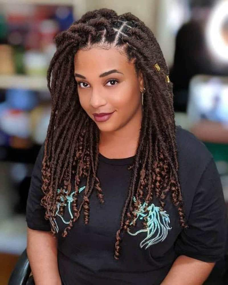 dreadlock hairstyles for women