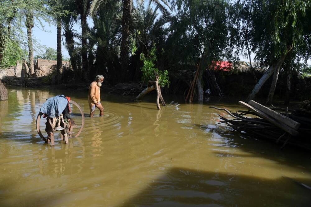 Ghulam Rasool says everything on his land in the southern Pakistani village of Panjal Sheikh has been destroyed by the deadly monsoon floods