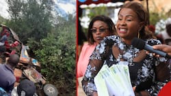 Machakos: Wavinya Ndeti Waives Hospital Bill for Victims of Katangi Accident that Claimed 9 Lives