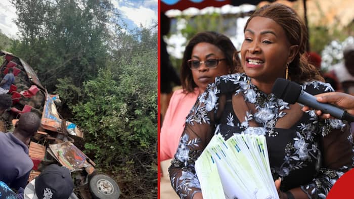 Machakos: Wavinya Ndeti Waives Hospital Bill for Victims of Katangi Accident that Claimed 9 Lives