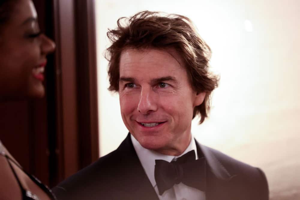 US actor Tom Cruise attends the London Air Ambulance Charity Gala Dinner at The OWO in London, England.