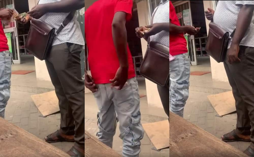 Video ya jamaa akiuziwa simu feki mtaani yawaduwaza wanamtandao