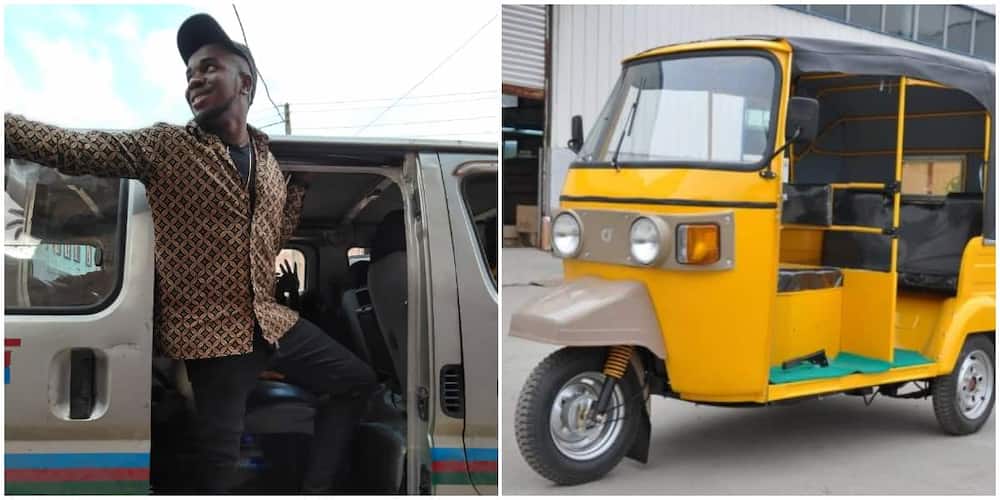 Nigerian lady refuses to help her jobless brother, gives man seeking her hand in marriage tuk-tuk.