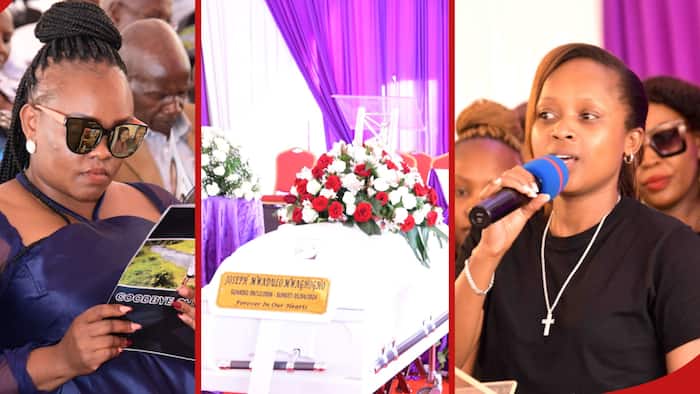 Kareh B: 6 Photos from Joe Mwadulo's Burial as Actors, Mugithi Singers Grace Ceremony