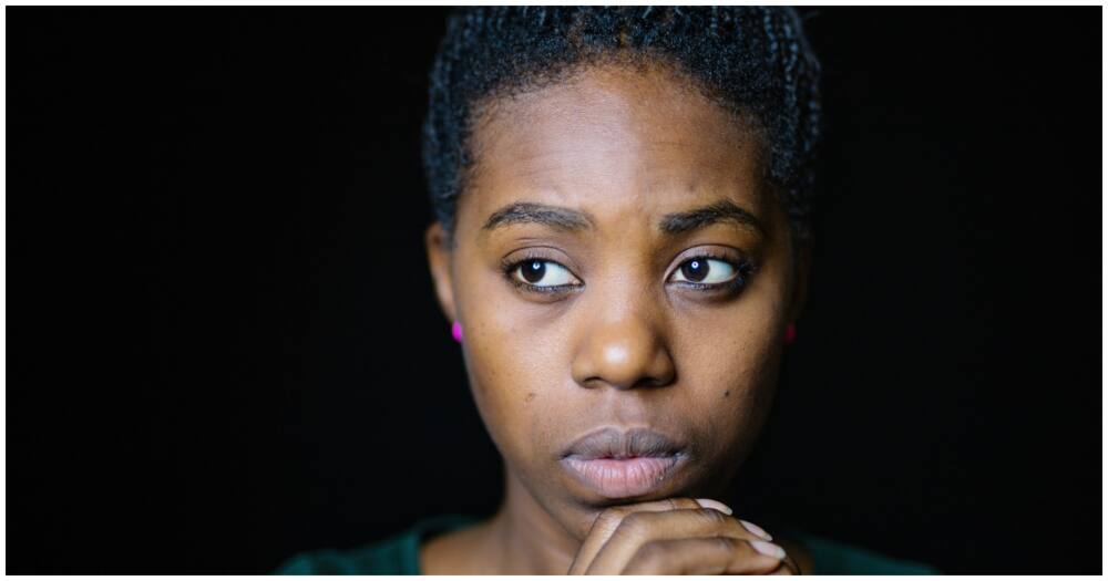 A distressed lady. Photo: Getty Images.