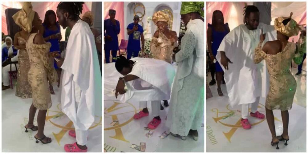 Crocs fashion/white agbada/Nigeria weddings