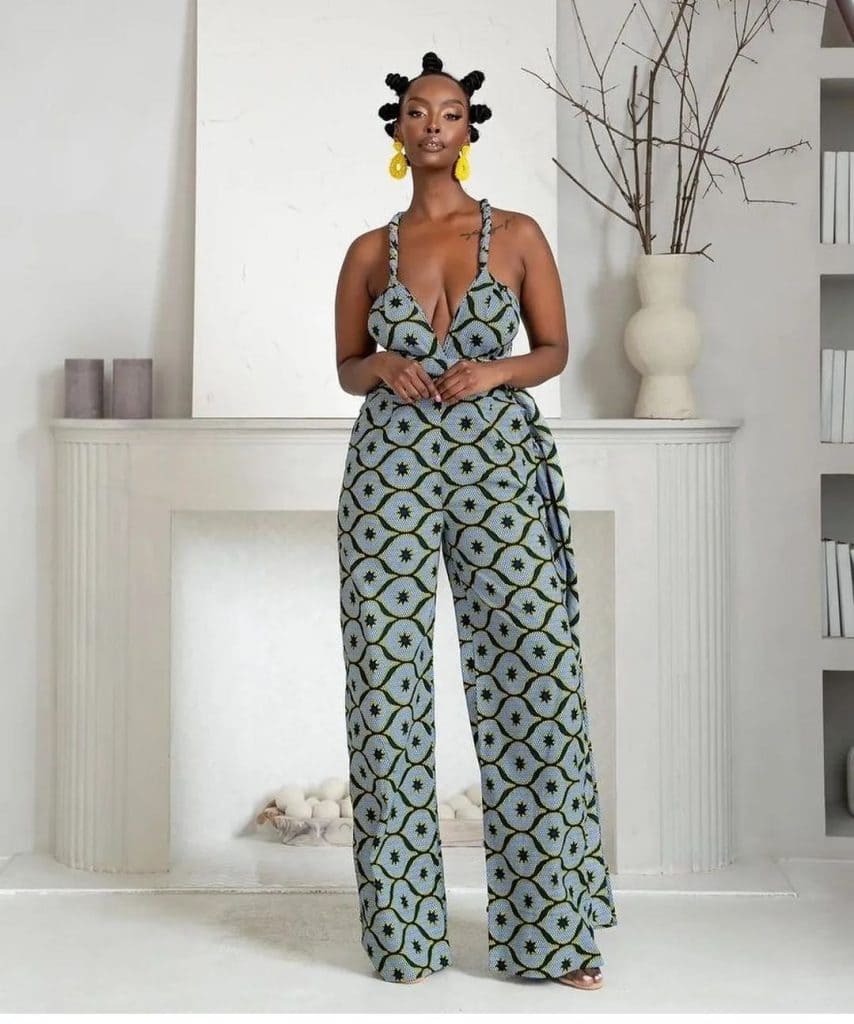 Best ankara best sale jumpsuit styles