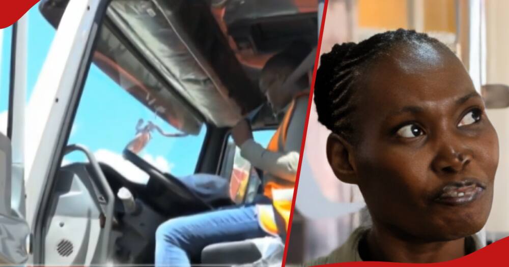 Irene Naliaka took up driving after her husband was involved in an accident