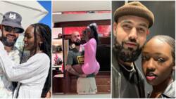 Elsa Majimbo Introduces Bearded Lover in Charming Photos, Thanks Him for Buying Her Things: "My Favourite"