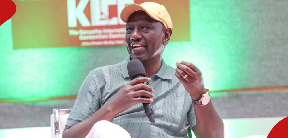 Ruto said Africa is suffering debt distress due to high interest rates.