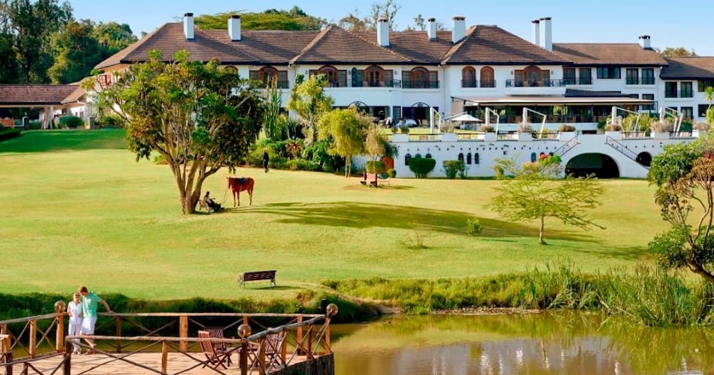 The Fairmont Mt Kenya Safari Club in Nanyuki.